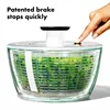 OXO Good Grips Glass Salad Spinner, Large/6.22 Quart, Clear 3