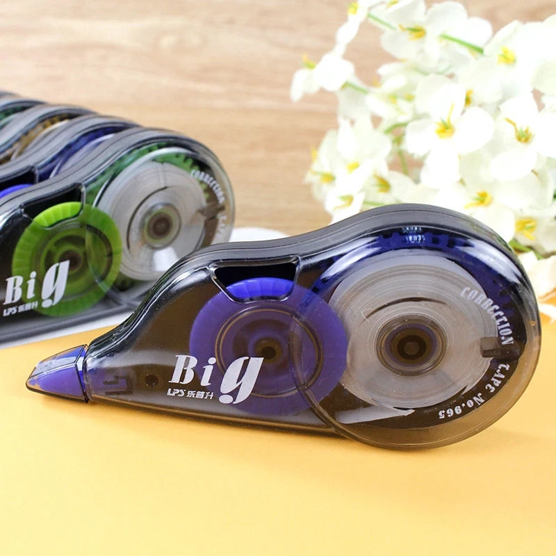 Correction Tape 3 Pcs/Set Transparent Large Capacity 12m Length