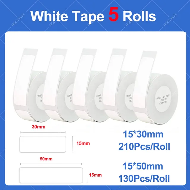 5 Rolls Mixed B