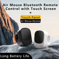 Mouse Ring Remote Control with Touchpad Smart Automatic Screen Clicker Device Continuous Clicker Scrolling Ring Remote Control