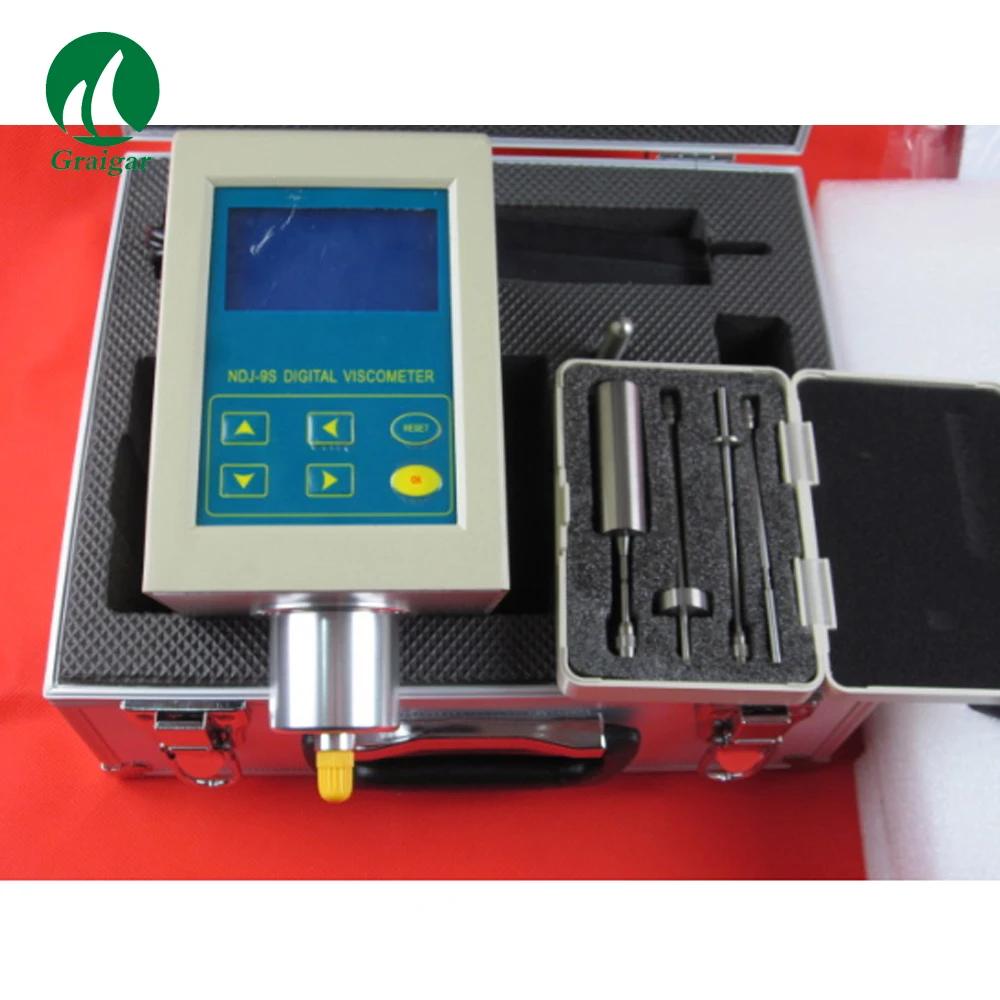 Digital Rotational Viscosimeter NDJ-9S Viscosity Meter for Liquid Viscose  Capacity Viscosity Measure 10-1x 105 mPa·s AliExpress