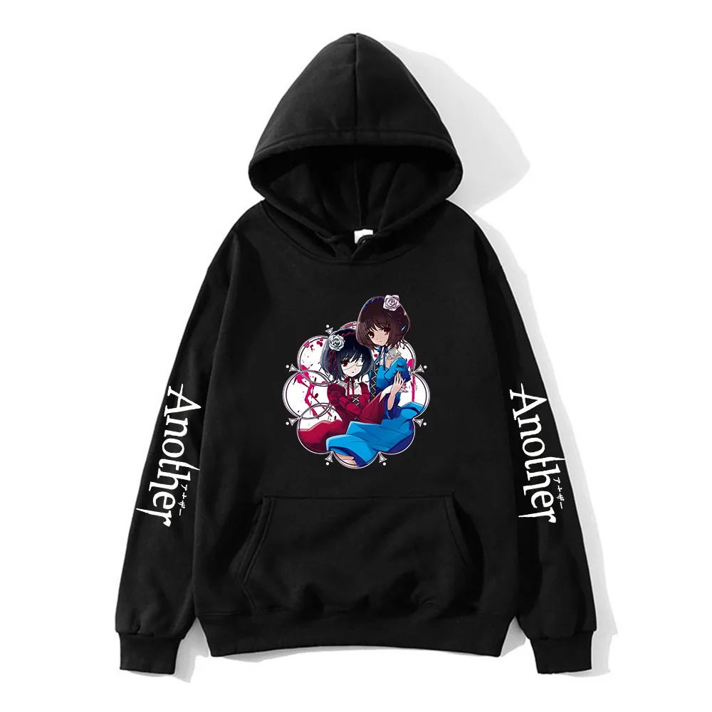 

Another Mei Misaki Cartoon Hoodies Cute Manga/Comic Sweatshirts Boys/girls Clothes Graphic High Street Streetwear Funko Pop Top