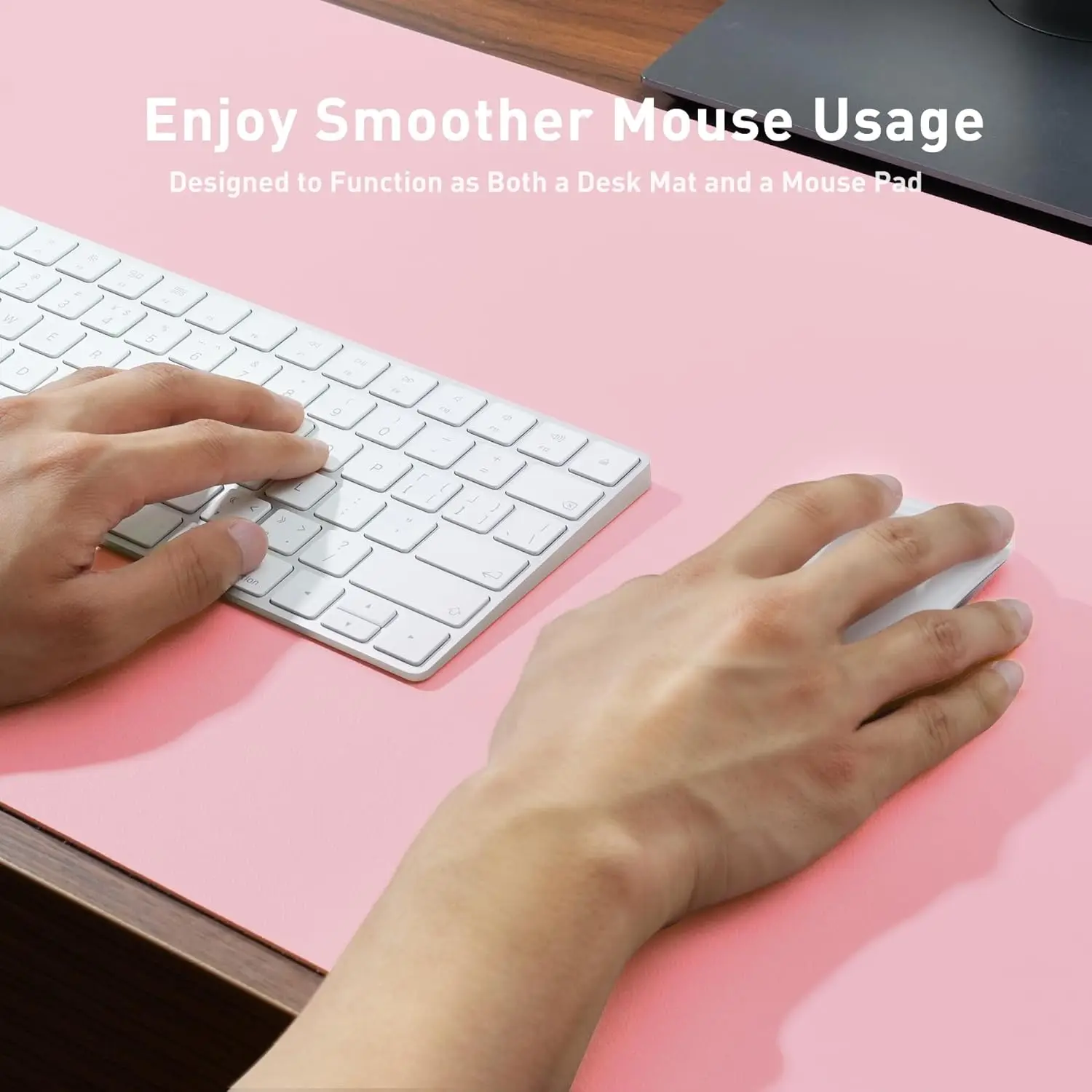 Mouse pad XL mousepad Portable large Gaming Waterproof Non-slip PU Suede Desk Mat Computer Keyboard Desk Pad for Office/Home