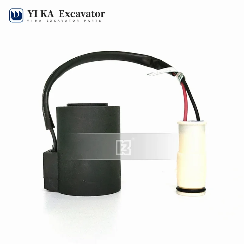 

Excavator Vol-vo EC210/240/290B rotary solenoid valve coil 24V pilot safety lock KZ brand