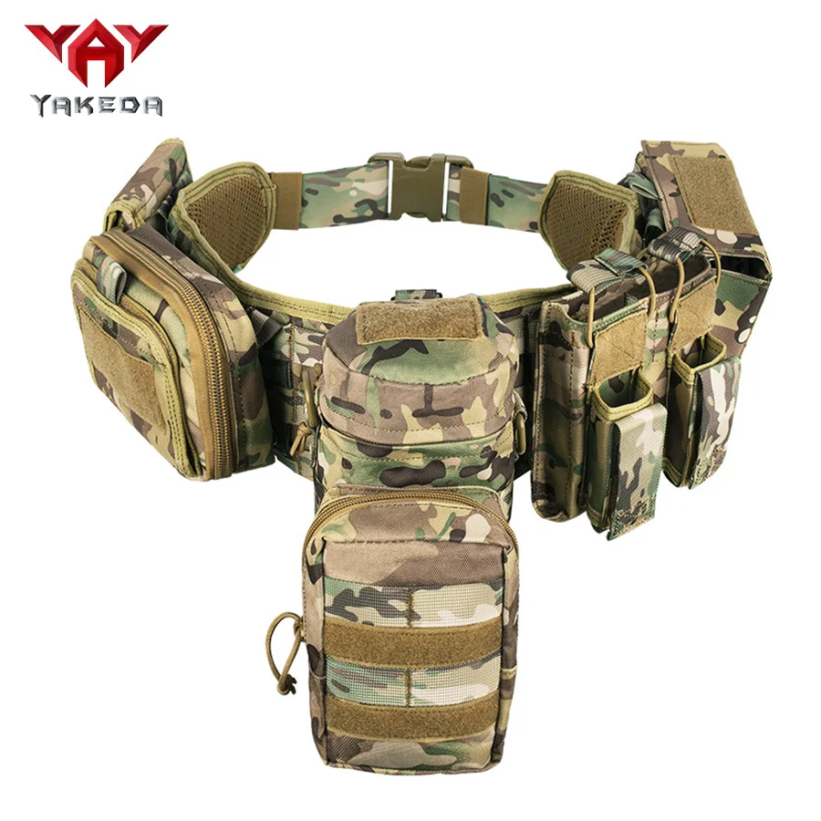 Camouflage Training Waist Cover Outdoor MOLLE Belt Multi Functional
