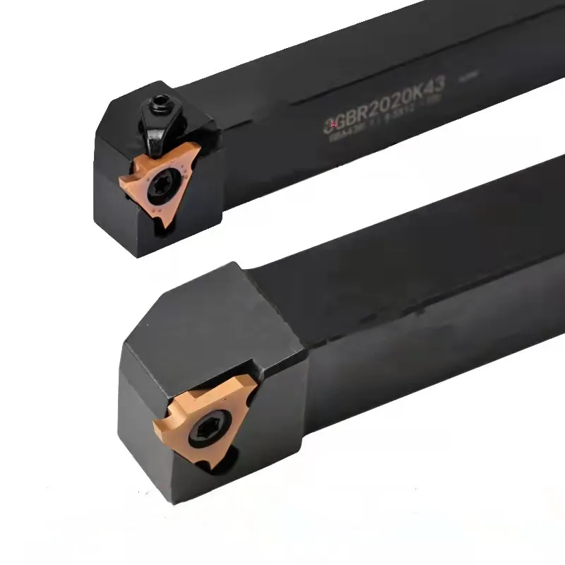CGBR/L CGBR1616H32 CGBR2020K43 CGBR2525M32 그루빙 터닝 공구, TGF32R/GBA43R 카바이드 인서트 CNC 외부 공구 홀더 선반 바