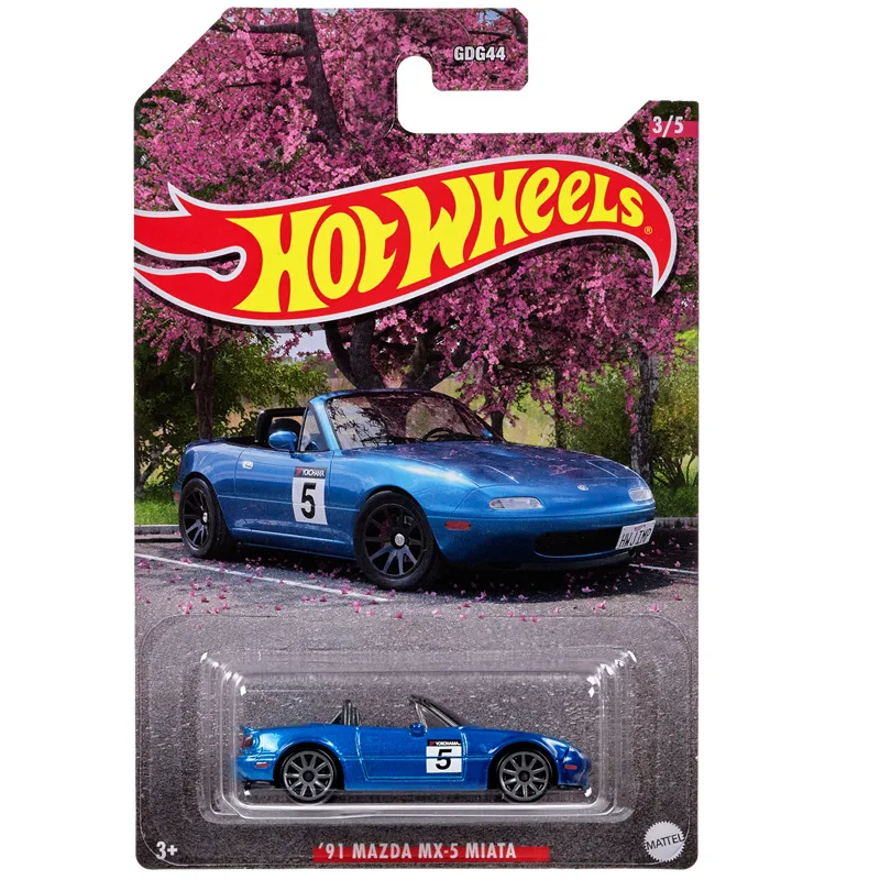 Hot Wheels Car Japanese Classics Diecast 1/64 Vehicles Honda Prelude Acura Nsx Kid Boys Toys for Children Birthday Gift