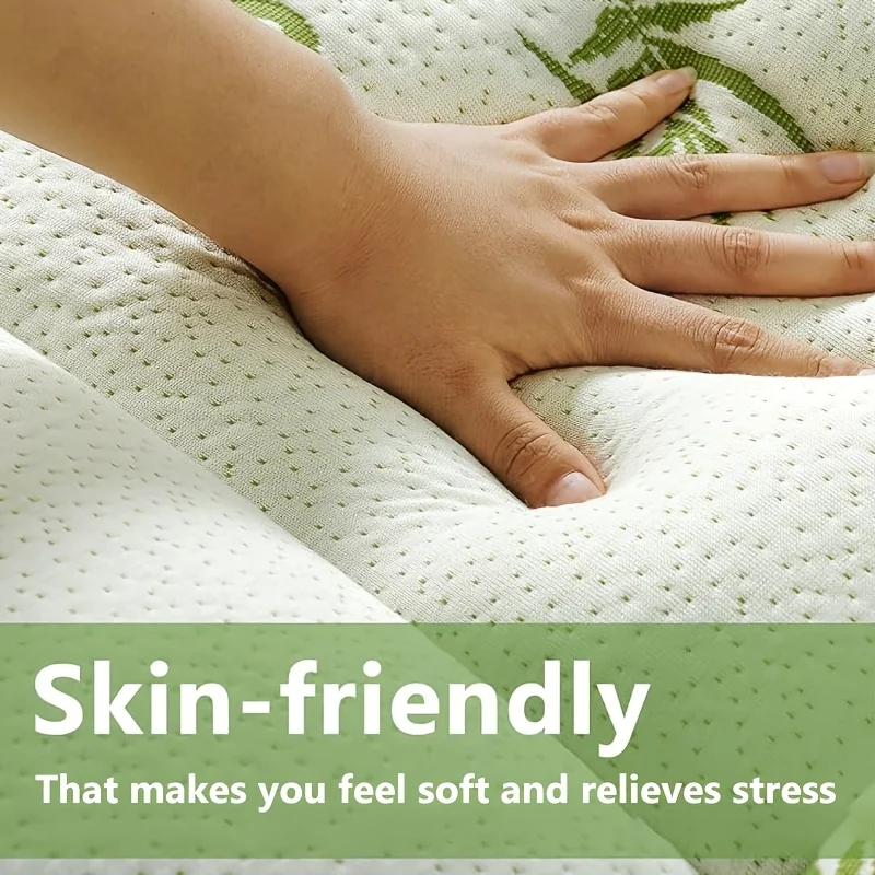 Mattress Topper for Back Pain | Cooling, Extra Thick, Soft Quilted Cover