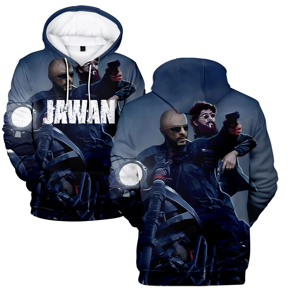 

Jawan Hoodie Women Men 3D Prints Hooded Sweatshirt Fashion Streetwear Pullover Tracksuit