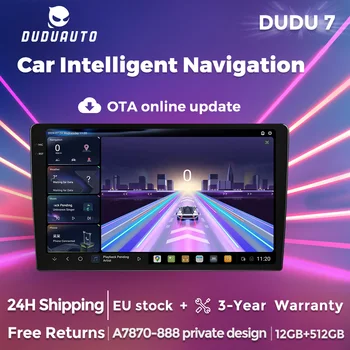DUDUAUTO EU DUDU7 DUDU 7 A7870 AKM7739 Radio de coche inalámbrico Carplay de 9/9.5/10/10.36 pulgadas con Android 13, 8G+128G, universal para Toyota, Honda, Kia, Renault, Peugeot, Hyundai, BMW, Benz, Audi, Fiat, Ford, VW, Skoda, SEAT, Nissan, con GPS, navegación, 4G, Wifi, estéreo, unidad principal multimedia. 1