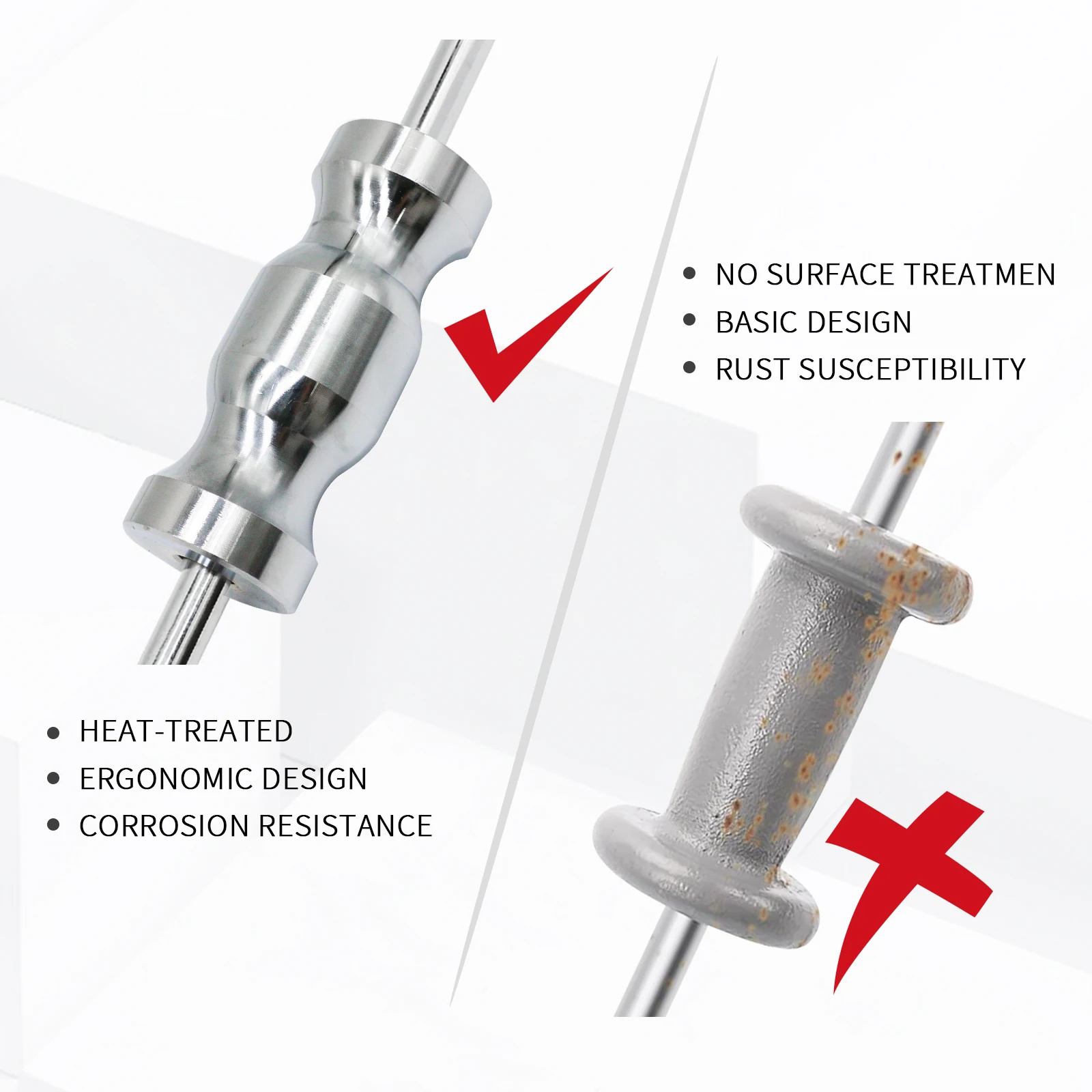 Car Disassembly Tool Blind Hole Sliding Hammer Guide Bearing Pulleys Inner Shaft Pull Rod Car Maintenance