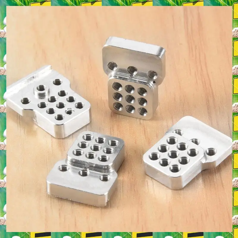 3C Electron 4Pcs RC Car Metal Shock Tower Bracket Kits Shock Sbsorbers Extension Seatfor 1/16 WPL C-14/C-14K/C-24/C-24K Truck Of