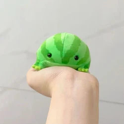 Adorable Frog Plush Toy - Cartoon Stuffed Animal Doll for Decorative and Gift Purposes (A2)