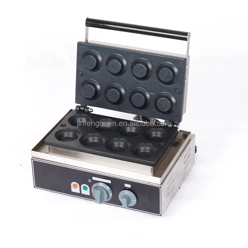 Commercial Egg Tart Mold Machine / Egg Waffle Maker / Waffle Cup Maker