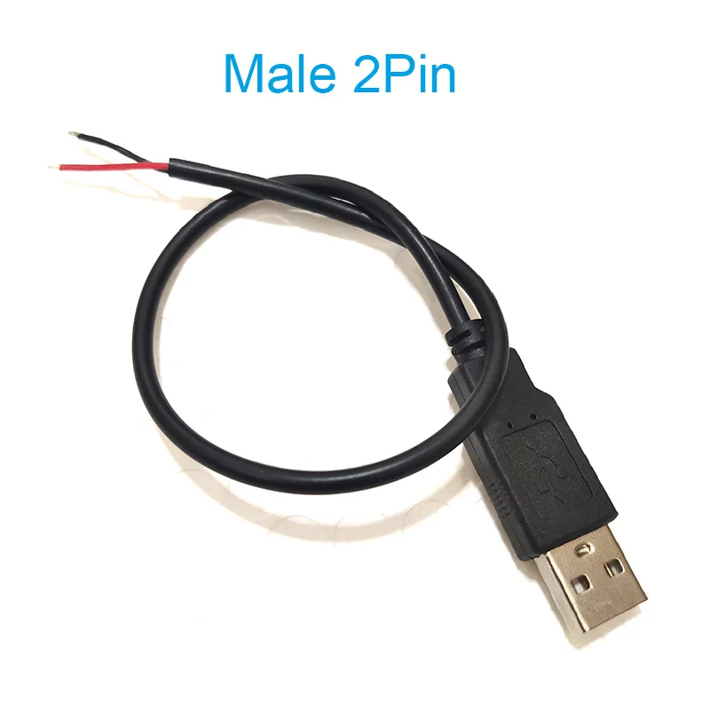 Versatile USB Power Extension Cable with Connector Adapter