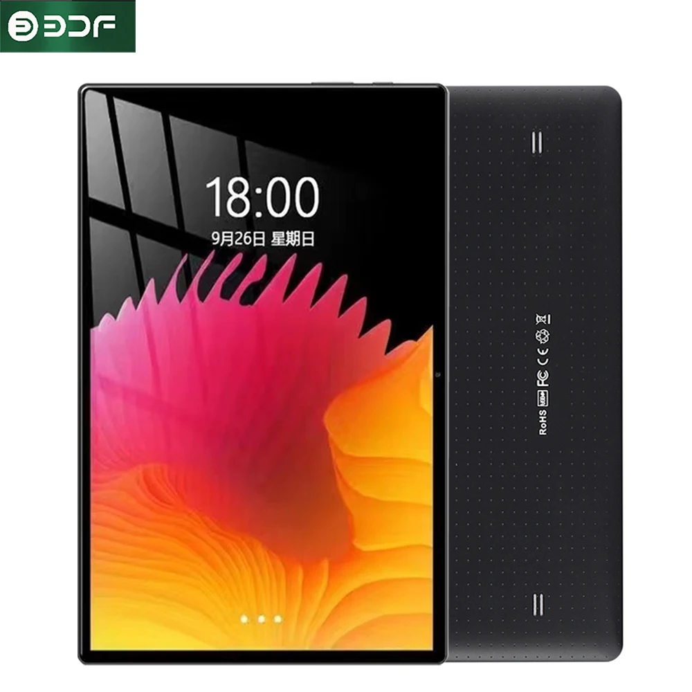 Nuovi Tablet Da 10.1 Pollici Android 9 Octa Core Telefonata Google Play 4Gb Ram 64Gb Rom Tablet Pc Wifi Bluetooth Type-C Fm Pad Android