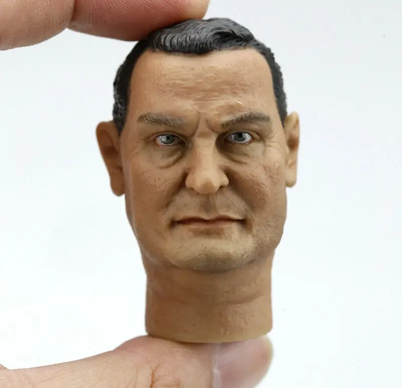 

1/6 Scale Male Soldier Figure Head Sculpture Model for 12" Doll Toys