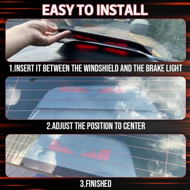 Devil's Eye Car Brake Light Pad®Auto Car Sticker Stripe Marks accessori per Auto decalcomania faro