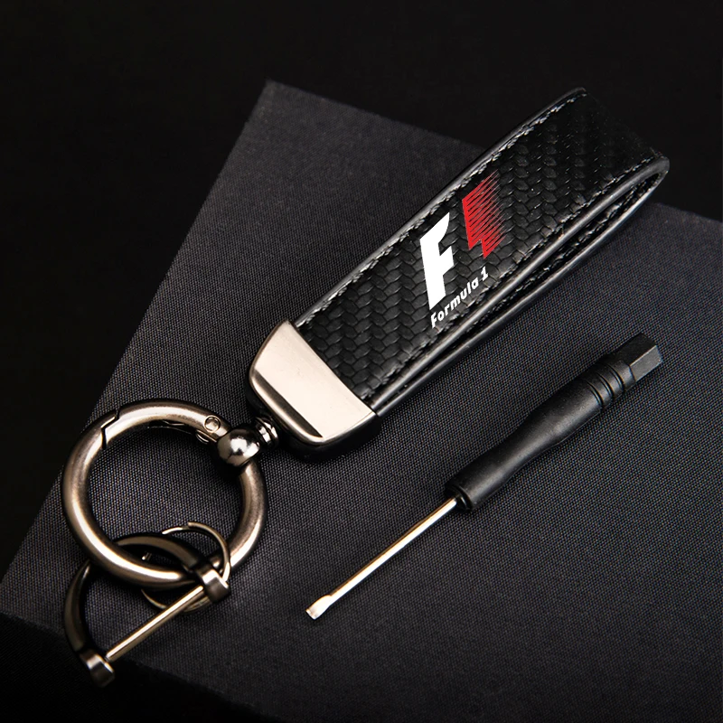 Portachiavi Auto In Fibra Di Carbonio E Microfibra - Design Elegante, Anti-perdita, Regalo Per Uomini E Donne - Foto 11