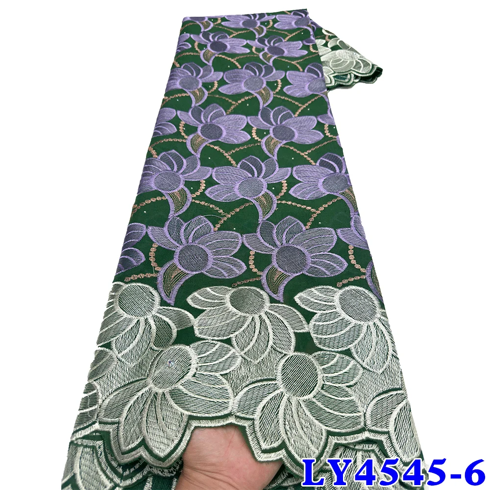 African Cotton Lace Fabric for Women Dresses Sewing