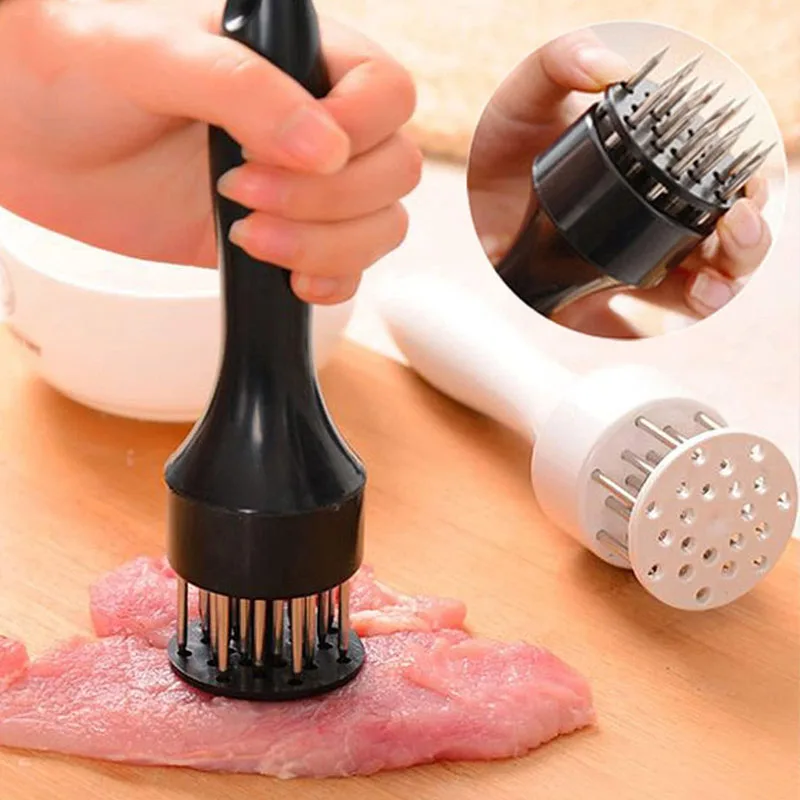 

New Professional Meat Tenderizer Needle Stainless Steel Kitchen Tools Cooking Accessories Steak Tenderizer Needle Rib Breaker