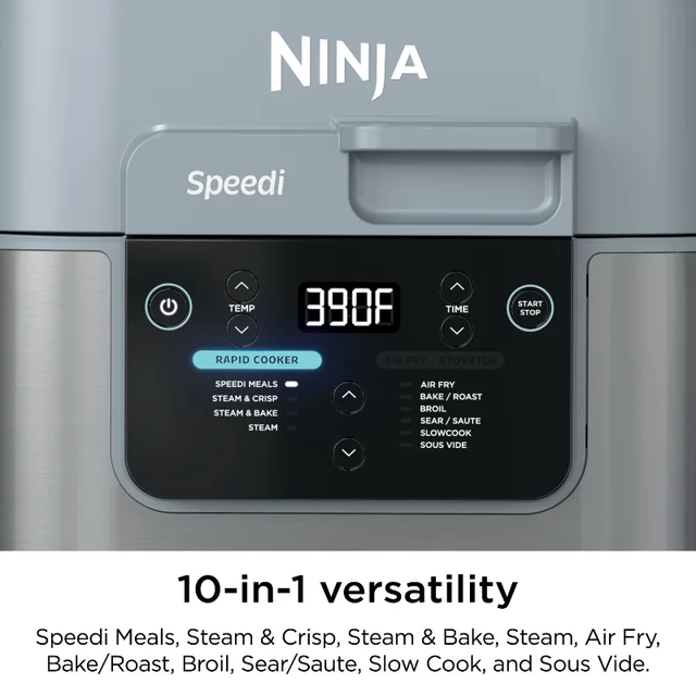 Ninja Speedi Rapid Cooker & Air Fryer, SF300, 6-Qt. India