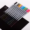 12pcs Metallic Marker Pens,Perfect For Rock Painting, Black Paper, Card Making! 5
