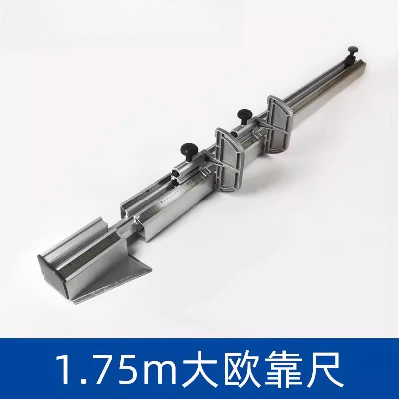 포지셔닝 보드 정밀 평면 톱 백킹 룰러 푸시 테이블 톱 텔레스코픽 백킹 재료 절단 톱 목공 도구