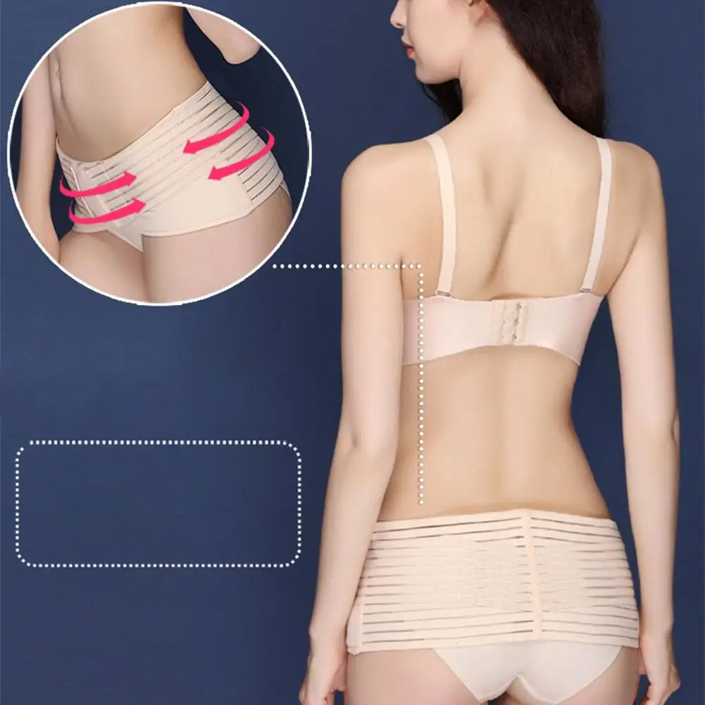 Postpartum Belt Contract Pelvis Band Pregnancy Corset Back Support Maternity Bandage Breathable Slim Belly Band Reducing Belts