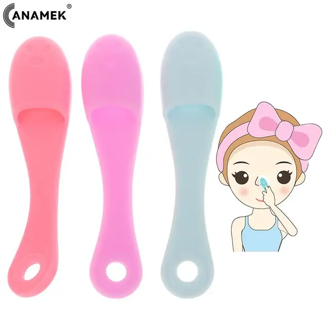Soft Pet Finger Toothbrush Clean Nose Blackhead Acne Tear Stains Cat Acne Brush ​Silicone Dog Cat Wool Brush Dog Accessories 1