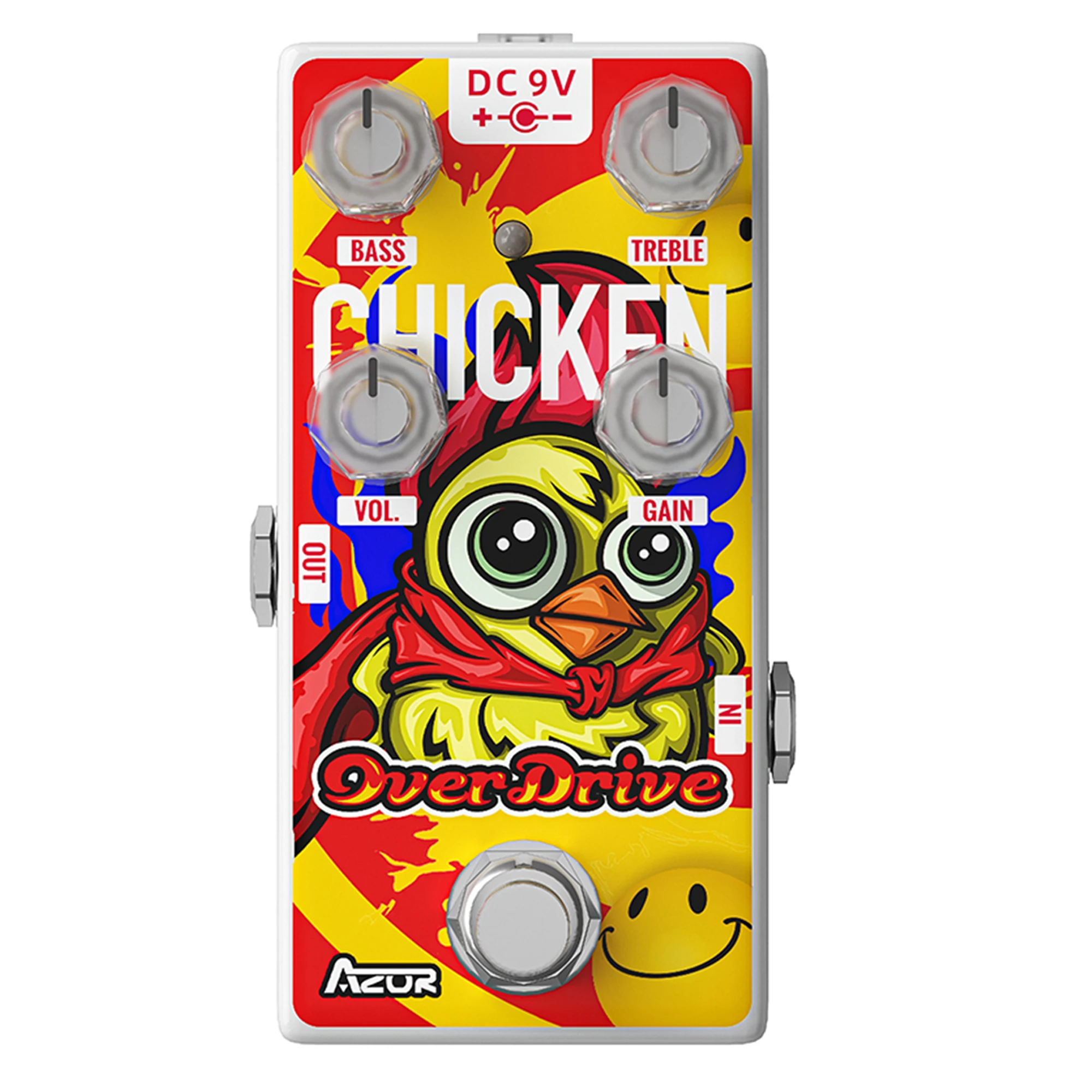 12ZodiacSeriesAZORAP505ChickenOverdriveGuitarPedalEffectMini