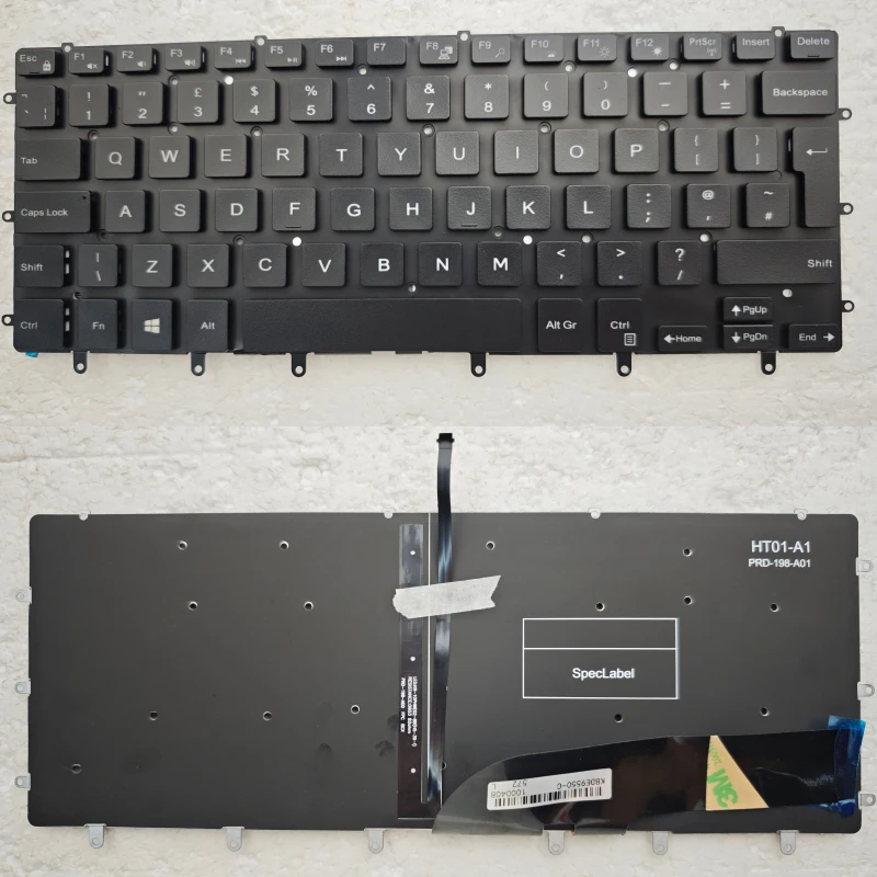 US/SP/RU/FR Keyboard FOR DELL XPS 15 15-9560 9550 9570 7558 7568