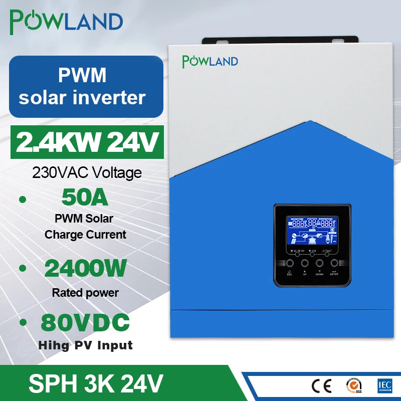 Inverter solare 3000W onda sinusoidale pura 24V 220V Inverter