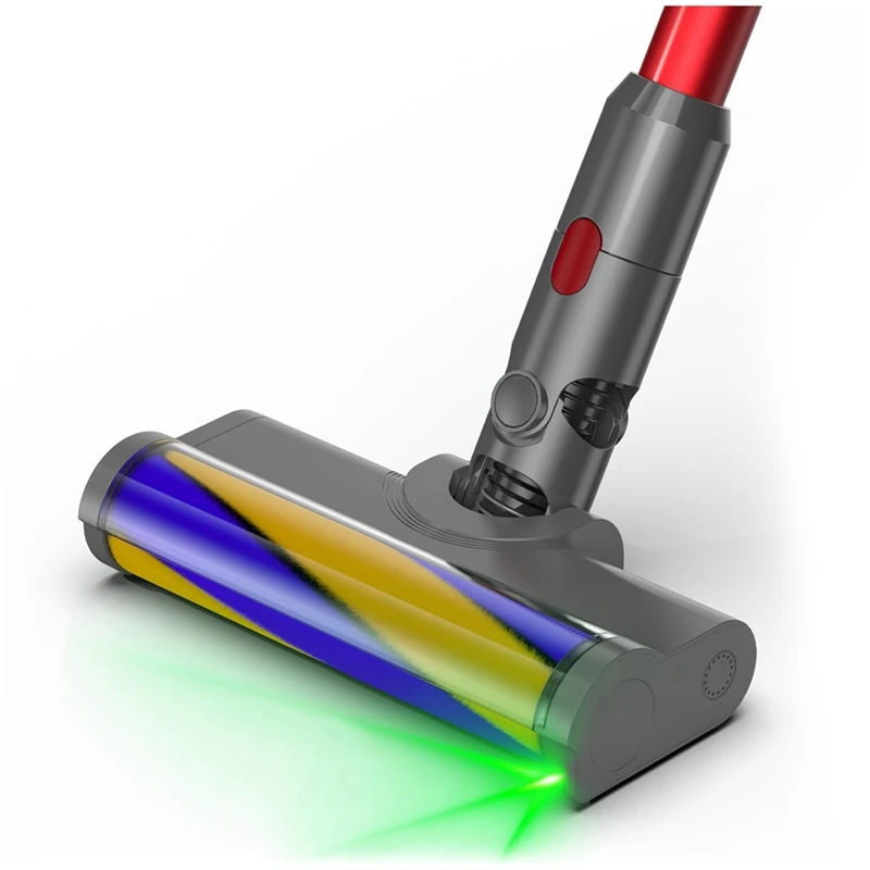 

Roller Brush Power Head Replacement For Dyson V7 V8 V10 V11 V15 Vacuum Parts With Green Laser Light Floor Attachments