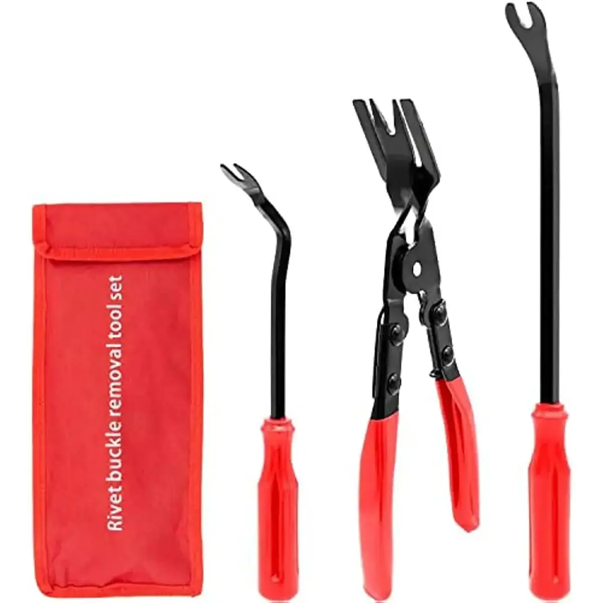 

NEW Arrival Car Headlight Repair Installation Tool Trim Clip Removal Pliers Blue/Red for Car Door Panel Dashboard Removal Tool