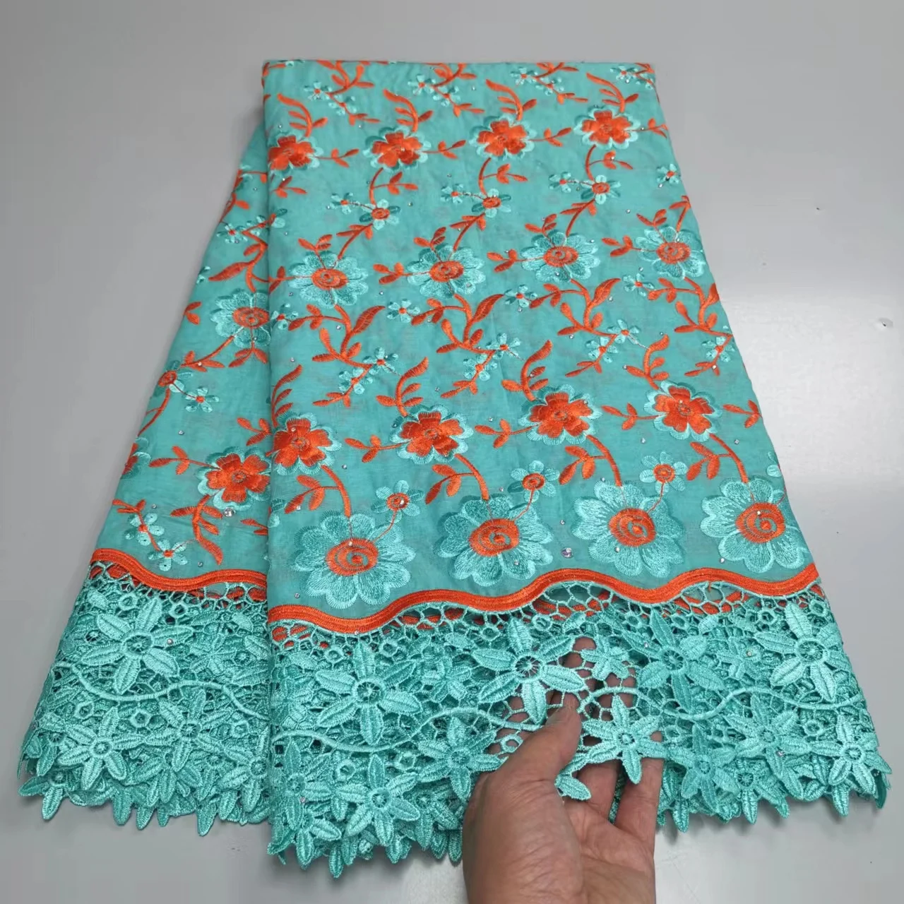 

Новейшая швейцарская вуаль кружева в Швейцарии 2022 высококачественный хлопок Африканский нигерийский шнур кружевная ткань для женвечерние вечернего платья KYC22154