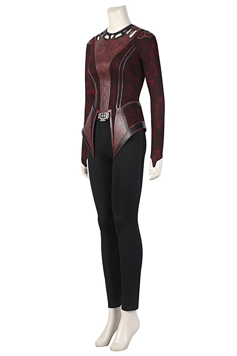 goddess costume Halloween 2022 Wanda in Multiverse of Madness Cosplay Costume Hero Scarlet Witch Battle Outfit Long Sleeves Jacket anime cosplay female