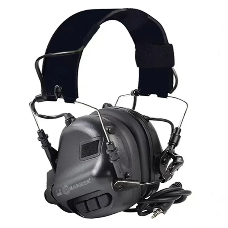 EARMOR M32 MOD4 Tactical Headset & U94 PTT Adapter Set Suitable for Baofeng Radio Communication Shooting Noise Clearance