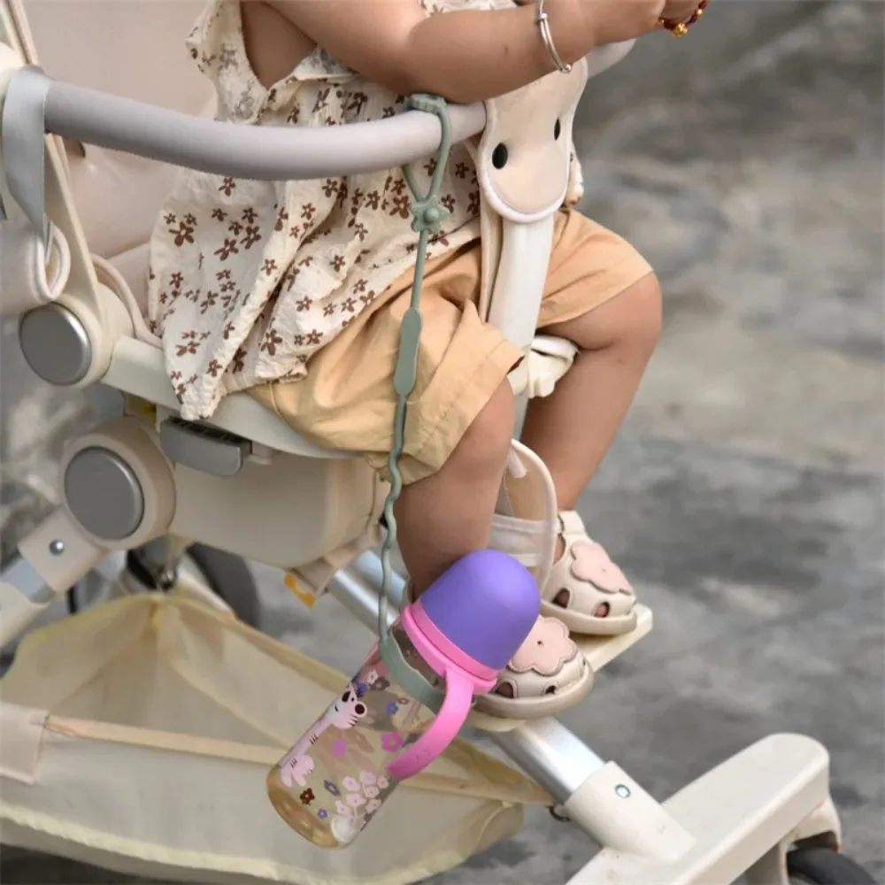 Silicone Baby Pacifier Chain Stroller Accessory