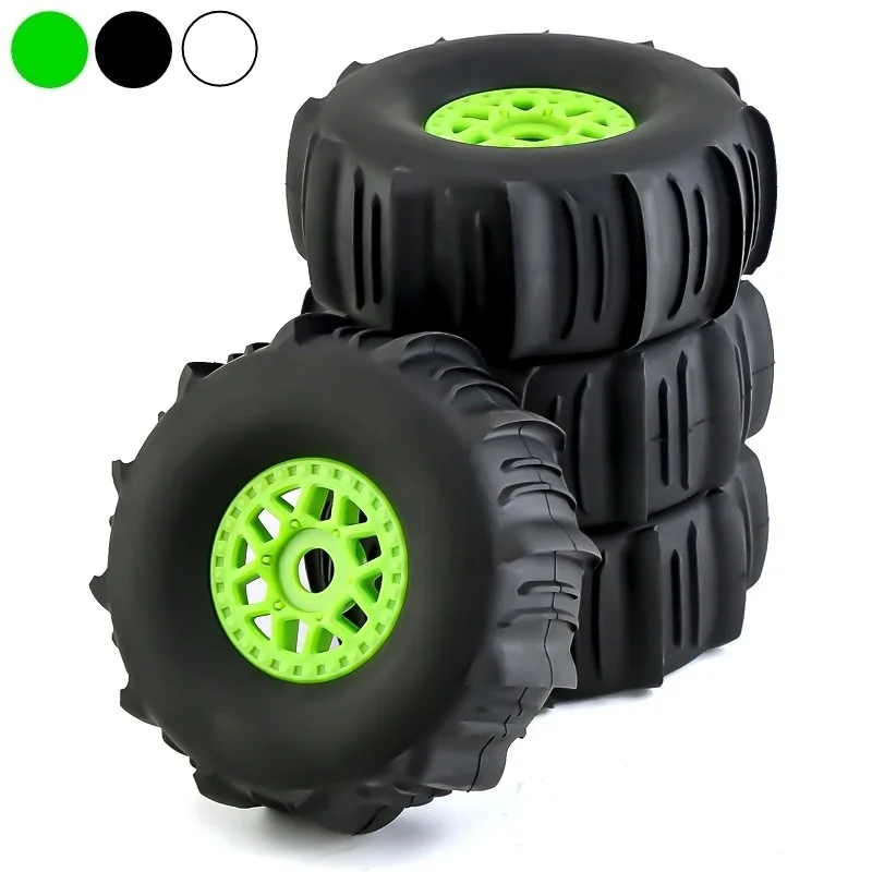 4 Pz 138Mm 1/7 Desert Short Course Truck Sand Tire 17Mm Wheel Hex Per Arrma Mojave Traxxas Udr Yikong Df7 Fs Off-Road Buggy