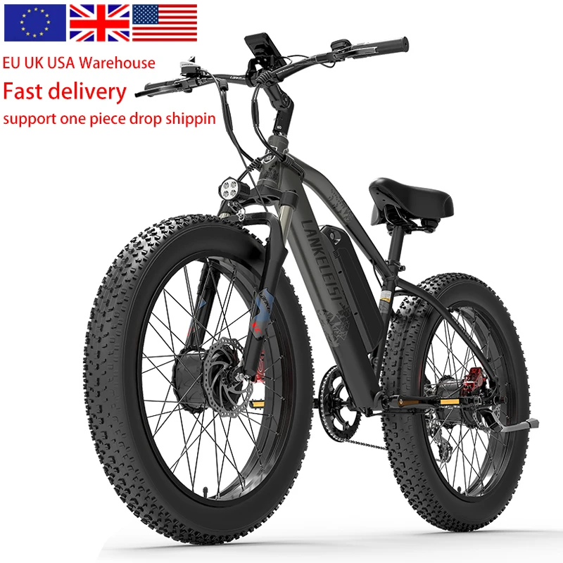 

EU UK USA warehouse stock MG740PLUS Dual motor 1000w electric bicycle 48v 20ah 26 inch fat tire electric mountain bike