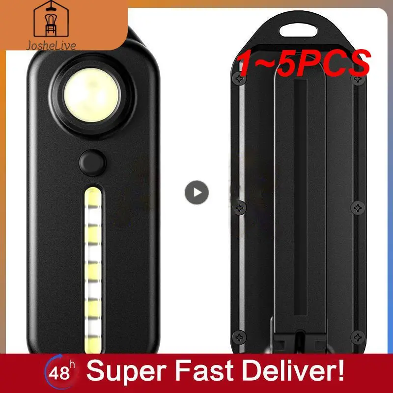 

Миниатюрный светодиодный фонарик, USB-зарядка, карманный фонарь для велосипеда, брелок, предупреждающая вспышка, 1 ~ 5 шт.