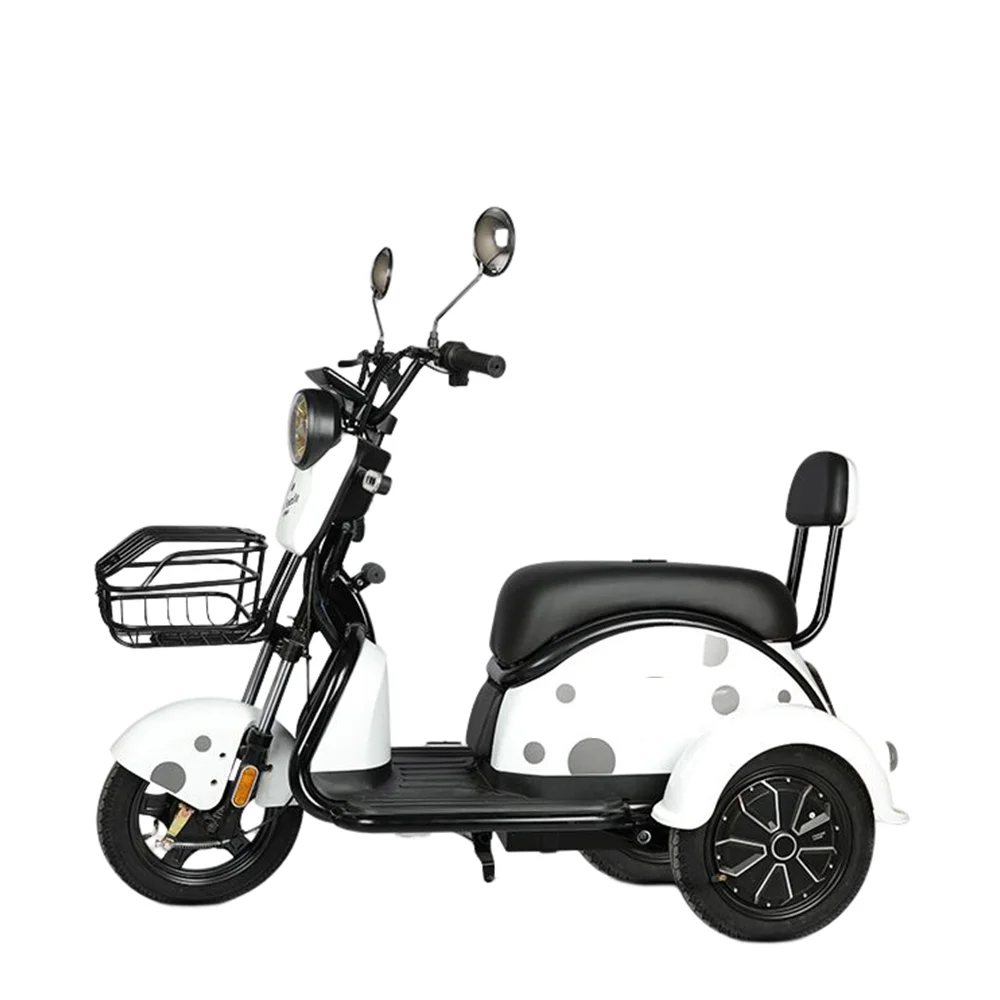 

60v20a Electric Tricycle Elderly Practical Scooter Double Motor Vacuum Tire The Continuous Battery Life Is About 65km