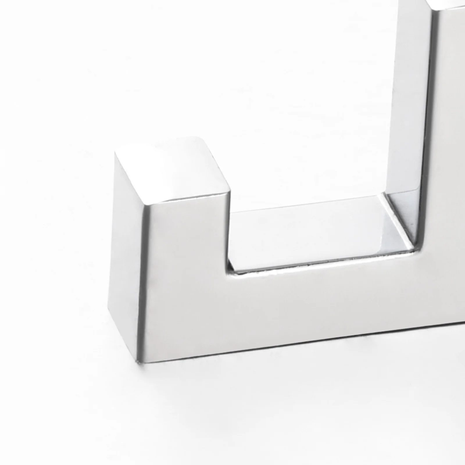 Silver Bright Chrome Coat Hook Wall Hooks for Entryway Kitchen Wall Mounted Towel Clothes Hook Bathroom Accessories coat hook