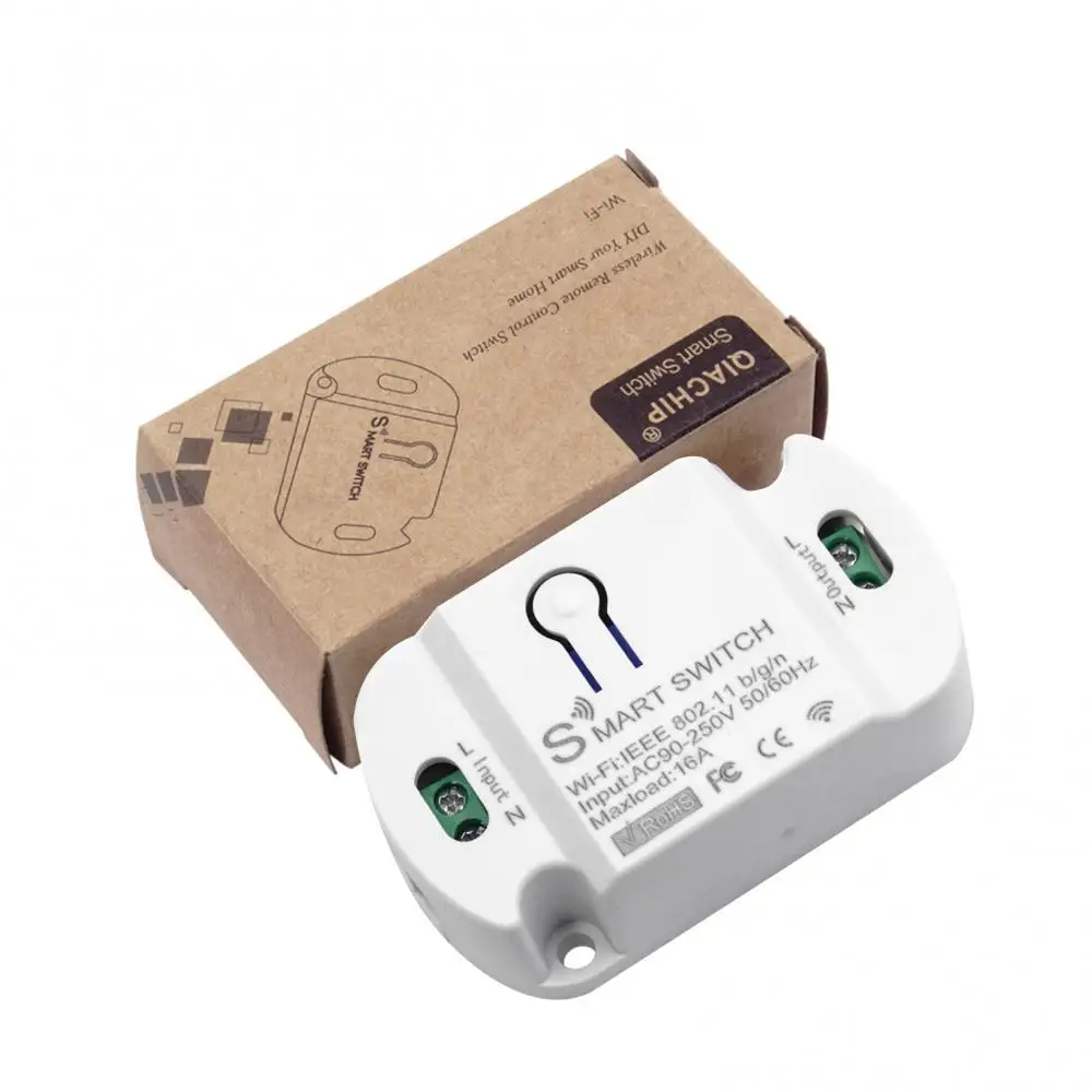 Tuya DIY WiFi Smart Light Switch Universal Breaker Timer Voice Control Via Alexa Google Home Smart Life APP Wireless Control New