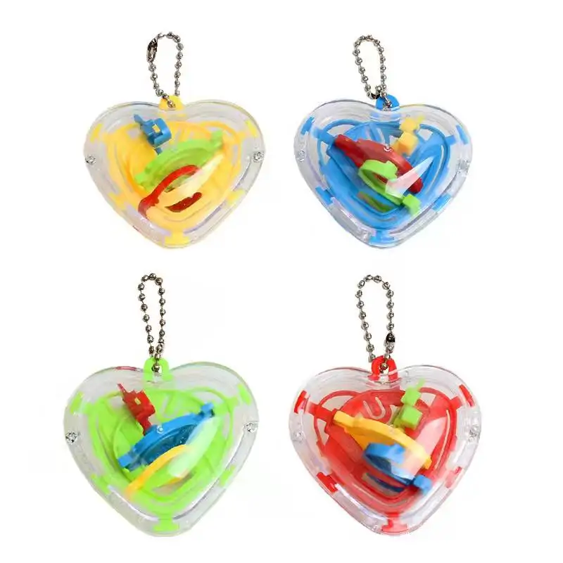 Educational Toys Cube Walking Bead Maze Love Intelligence Maze ball Children's Puzzle Toys Break Through Puzzle For Kids Gifts 4