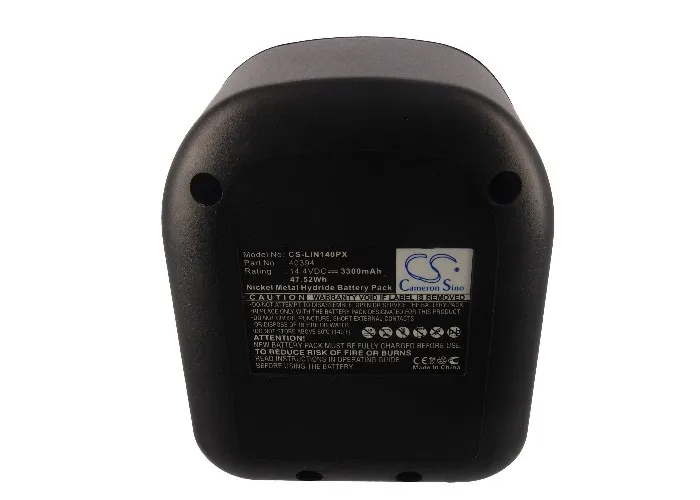 

CS 3300mAh Battery For Lincoln 40394 1401 1442 LIN-1401 LIN-1442 PowerLuber Cordless Grease Gun