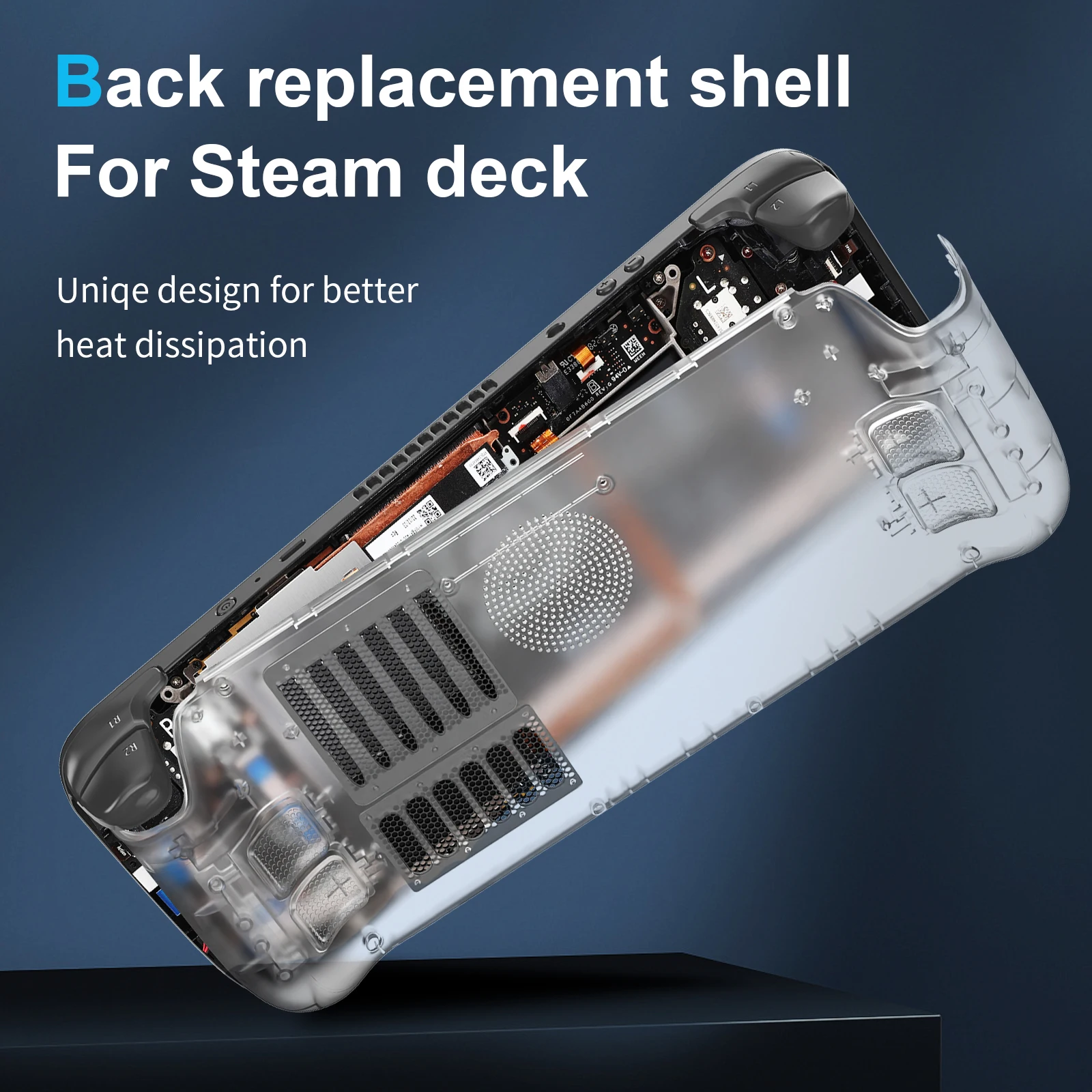 Enhanced Cooling Back Shell with Vented Design for Optimal Heat Dissipation