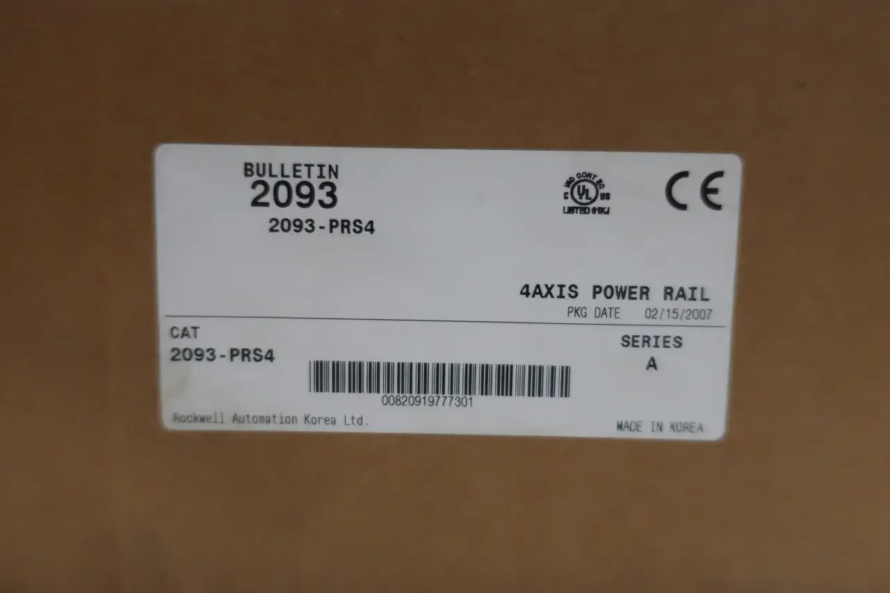 

Новый в коробке 2093-PRS4 Серия А бюллетень 2093 4-осевой силовой рельс Бесплатная доставка