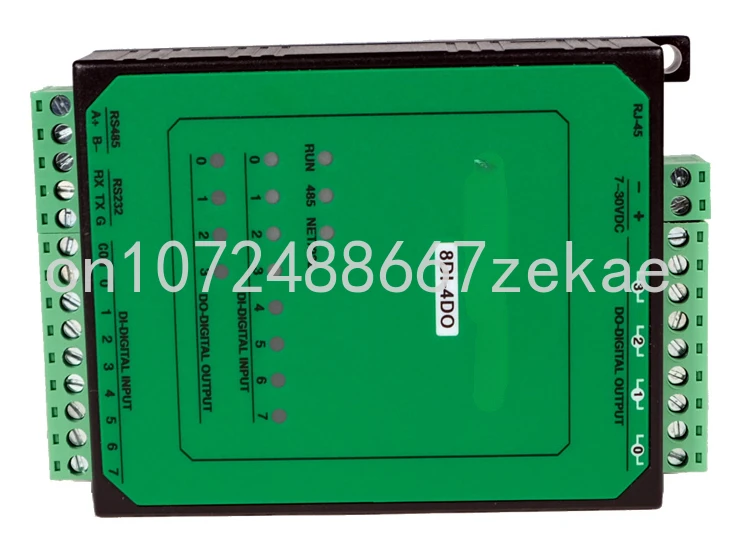 

8DI-4DO 8-channel Digital Input 4-channel Relay Output Acquisition Modbus RTU Module RS485 RS232 Industrial Controller